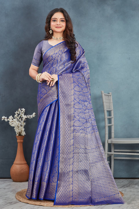 Step into Royalty with Mysore Brocket Soft Silks