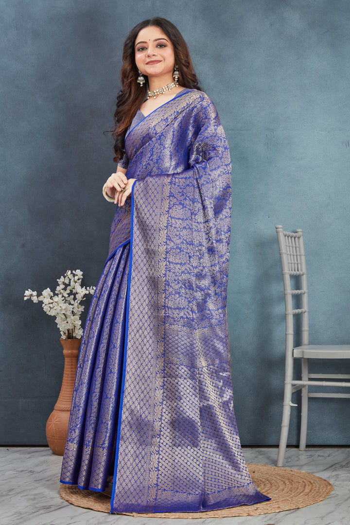 Step into Royalty with Mysore Brocket Soft Silks