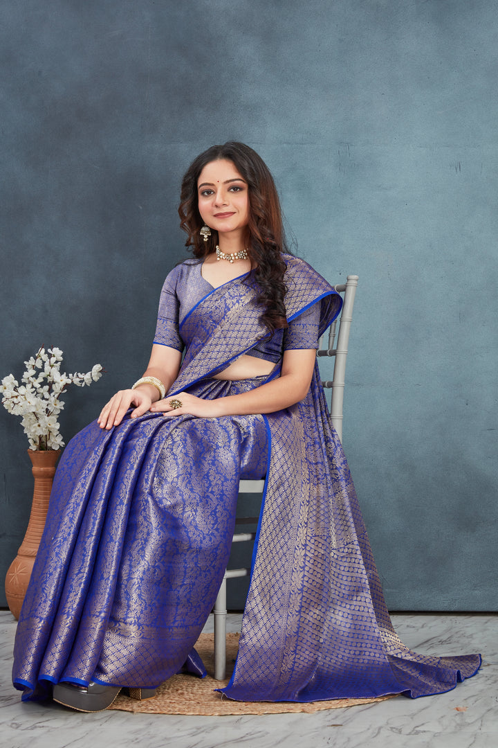 Step into Royalty with Mysore Brocket Soft Silks