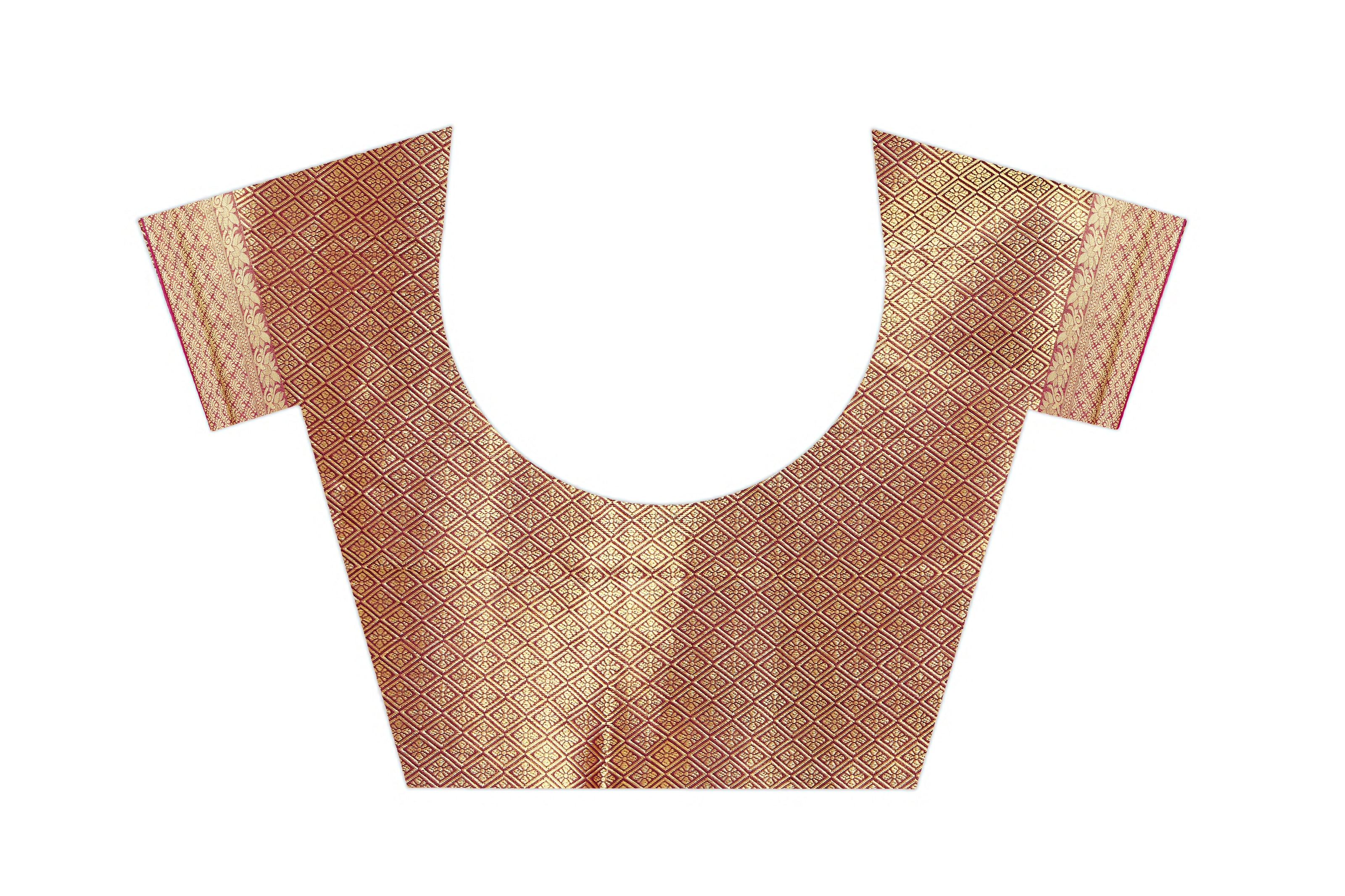 Mysore Brocket Soft Silks – A Story Woven in Gold