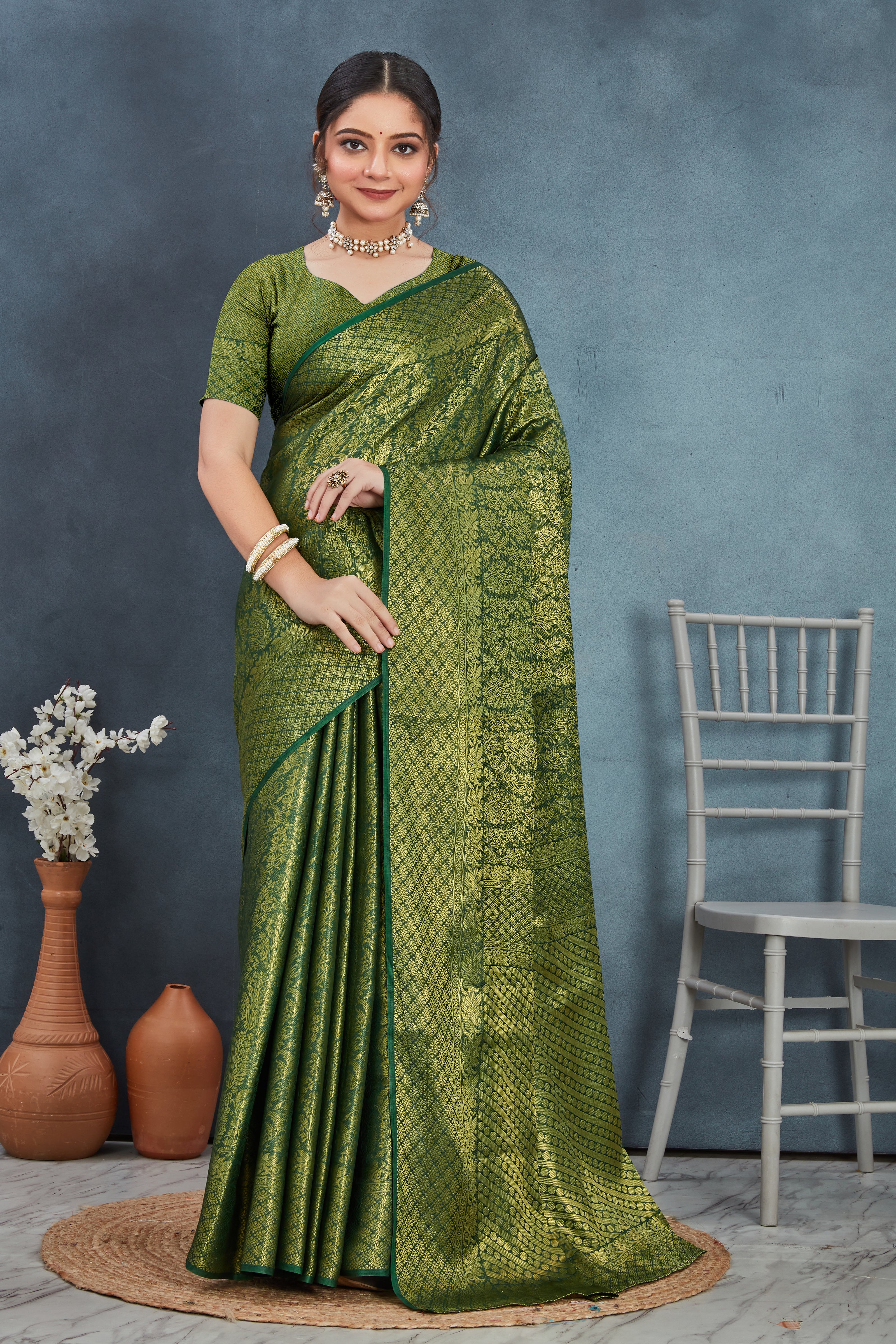 From Loom to Luxury: The Journey of Mysore Brocket Soft Silks
