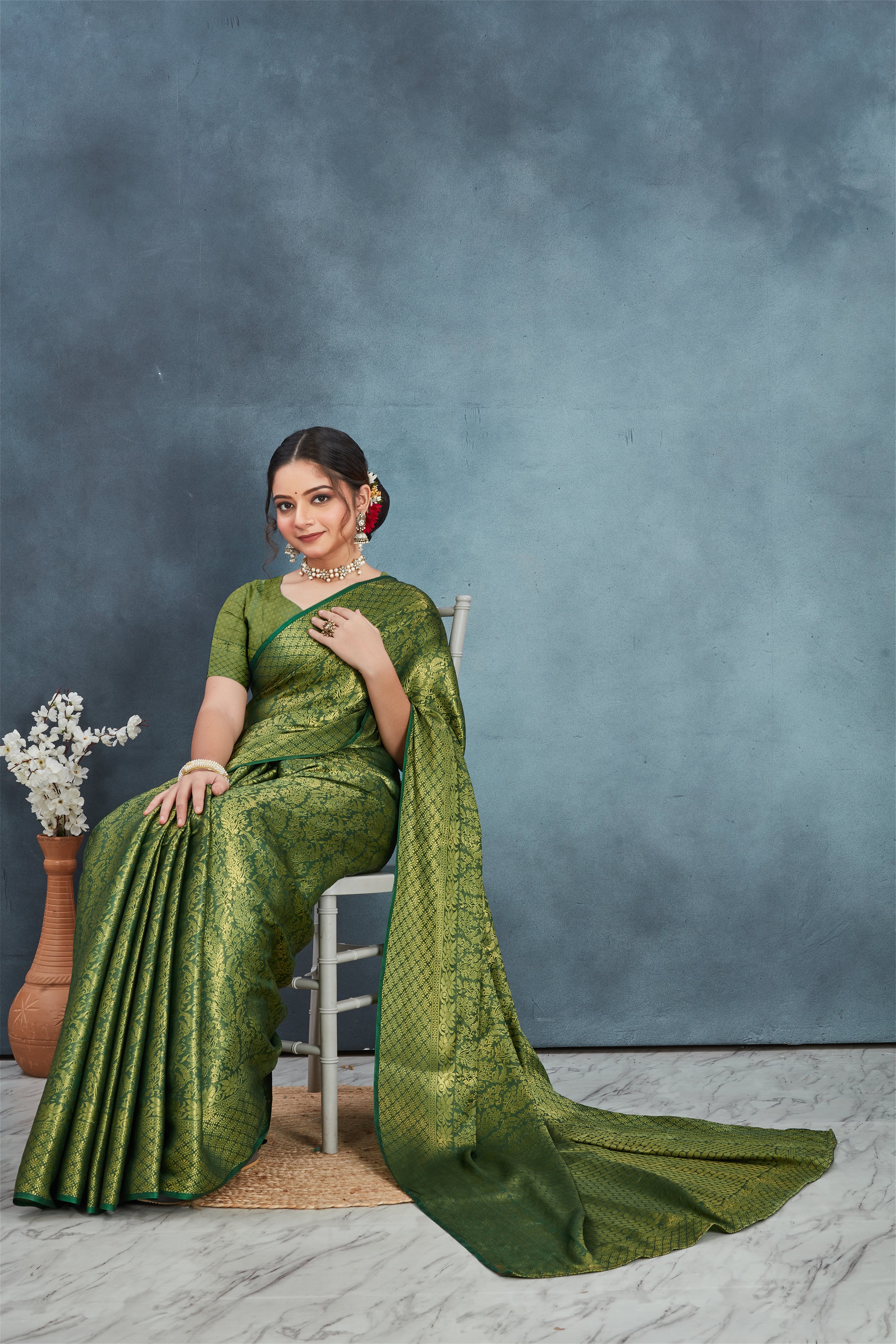 From Loom to Luxury: The Journey of Mysore Brocket Soft Silks