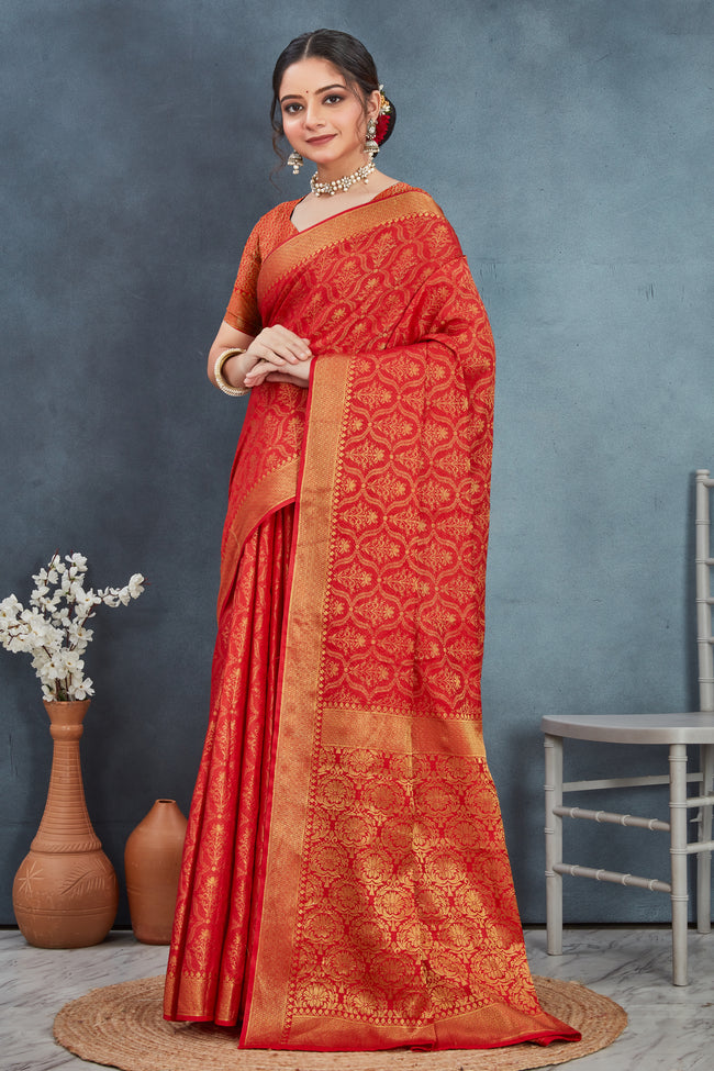 Drape the Finest: Mysore Brocket Soft Silks for the Discerning