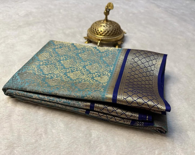Beautiful Pure Brocade Mysore silk sarees