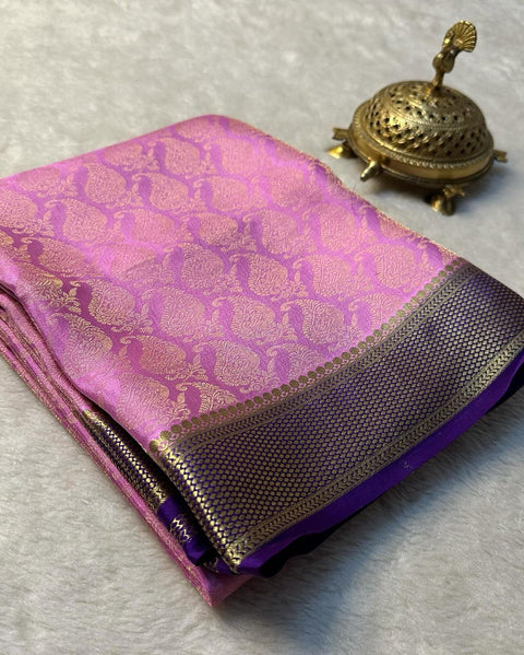 Beautiful Pure Brocade Mysore silk sarees