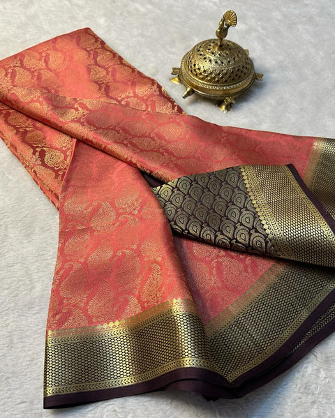 Beautiful Pure Brocade Mysore silk sarees