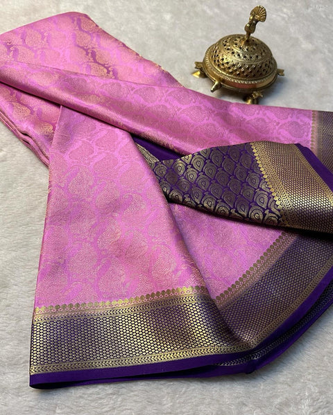 Beautiful Pure Brocade Mysore silk sarees