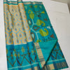 ikkat Printed Handloom Soft Silk Saree
