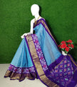 Charming Ikkat Digital Print Saree With Rich Handloom Soft Silk Finish