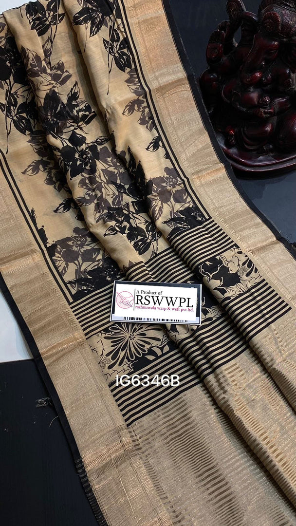 Brown  Lightweight, soft Assam silk