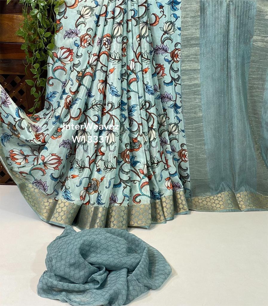 Latest and Exclusive Fancy kalamkari Digital print