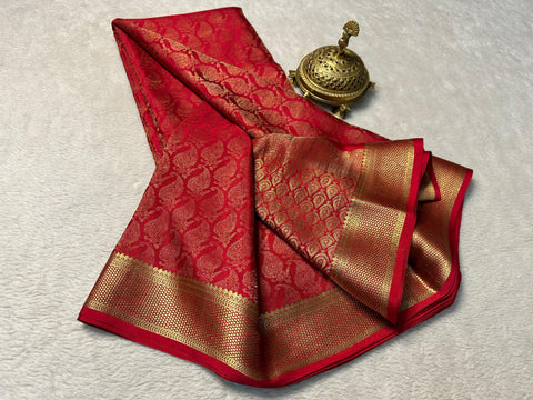 Beautiful Pure Brocade Mysore silk sarees