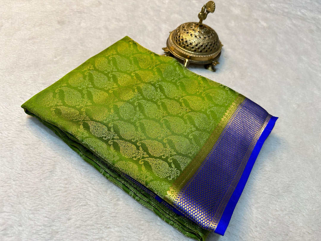Beautiful Pure Brocade Mysore silk sarees