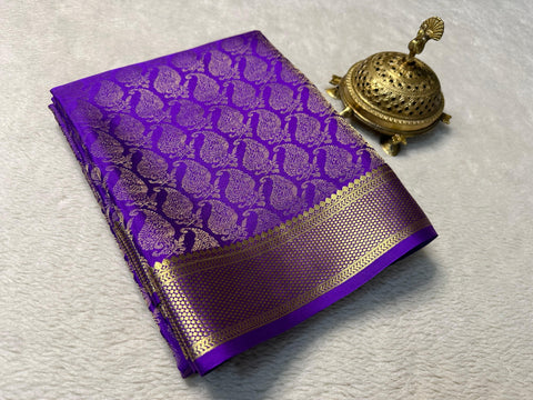 Beautiful Pure Brocade Mysore silk sarees