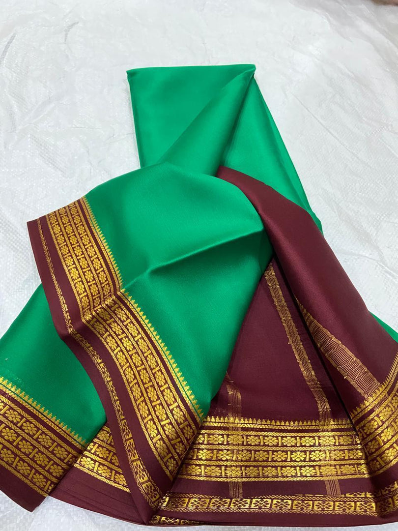 SKY BLUE ND PURPLE  SEMI SOFT SILK SAREE