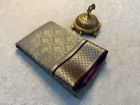 Pure Brocade Mysore Silk sarees