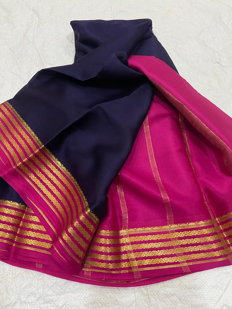 Pure Mysore silk saree