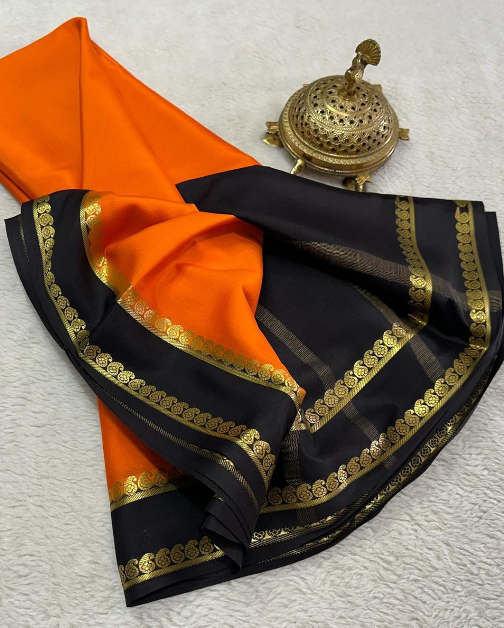 Pure Mysore silk saree