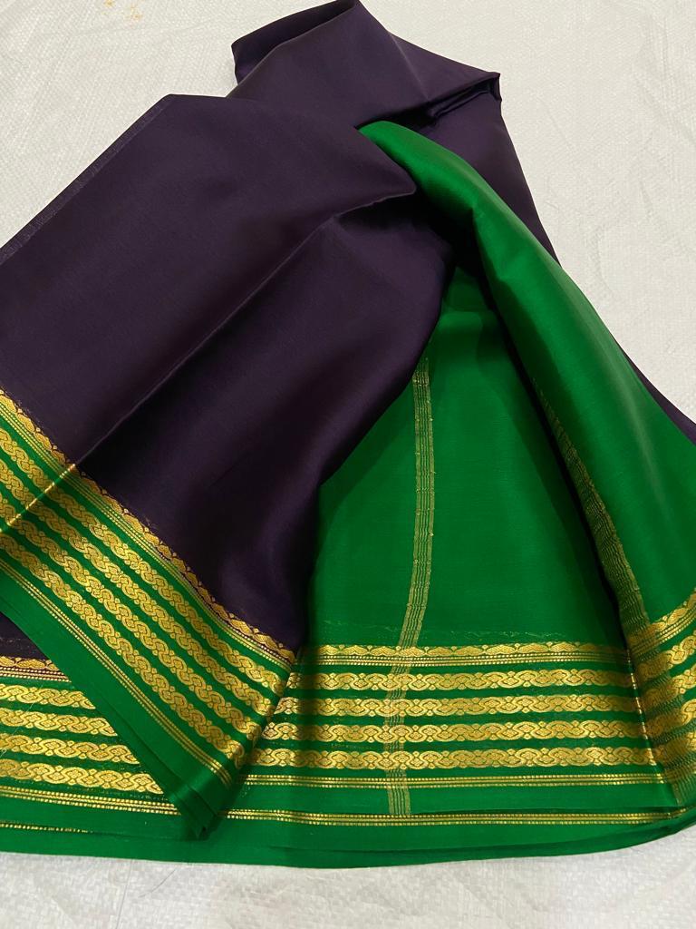 Pure Mysore silk saree