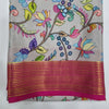 GORGEOUS Printed Mysore silk sarees in beautiful, kalamkari prints!