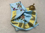 GORGEOUS Printed Mysore silk sarees in beautiful, kalamkari prints!