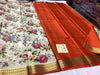 GORGEOUS Printed Mysore silk sarees in beautiful, kalamkari prints!