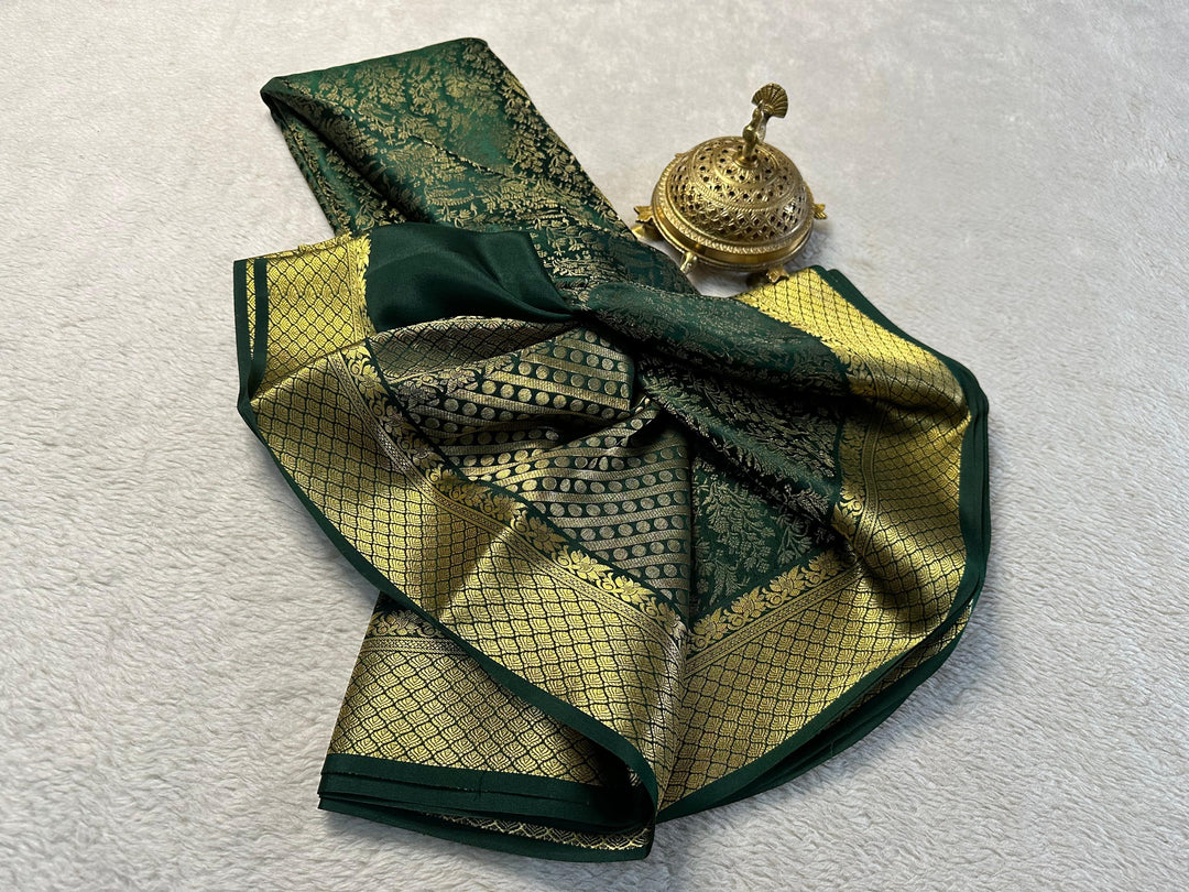 Pure Brocade Mysore Silk sarees