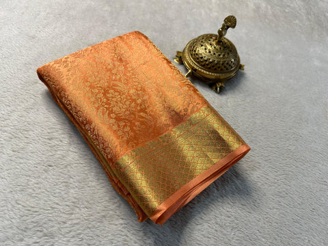 Beautiful Pure Brocade Mysore silk sarees