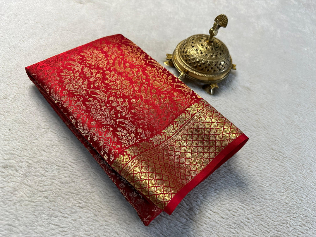 Beautiful Pure Brocade Mysore silk sarees