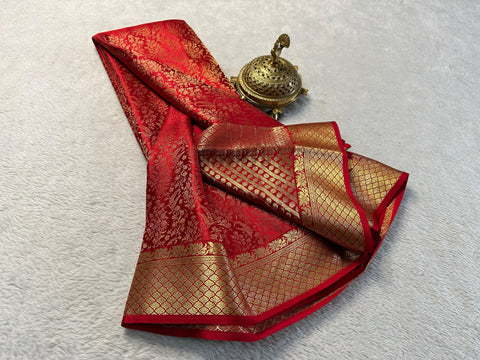 Beautiful Pure Brocade Mysore silk sarees