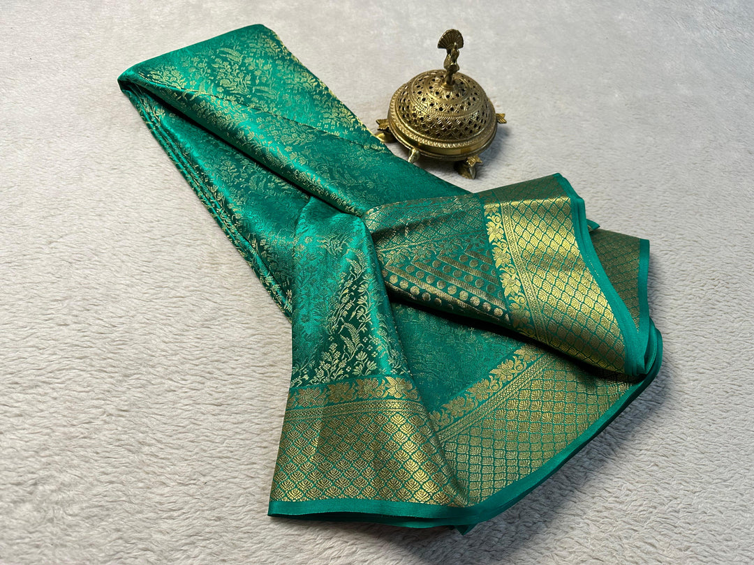 Beautiful Pure Brocade Mysore silk sarees