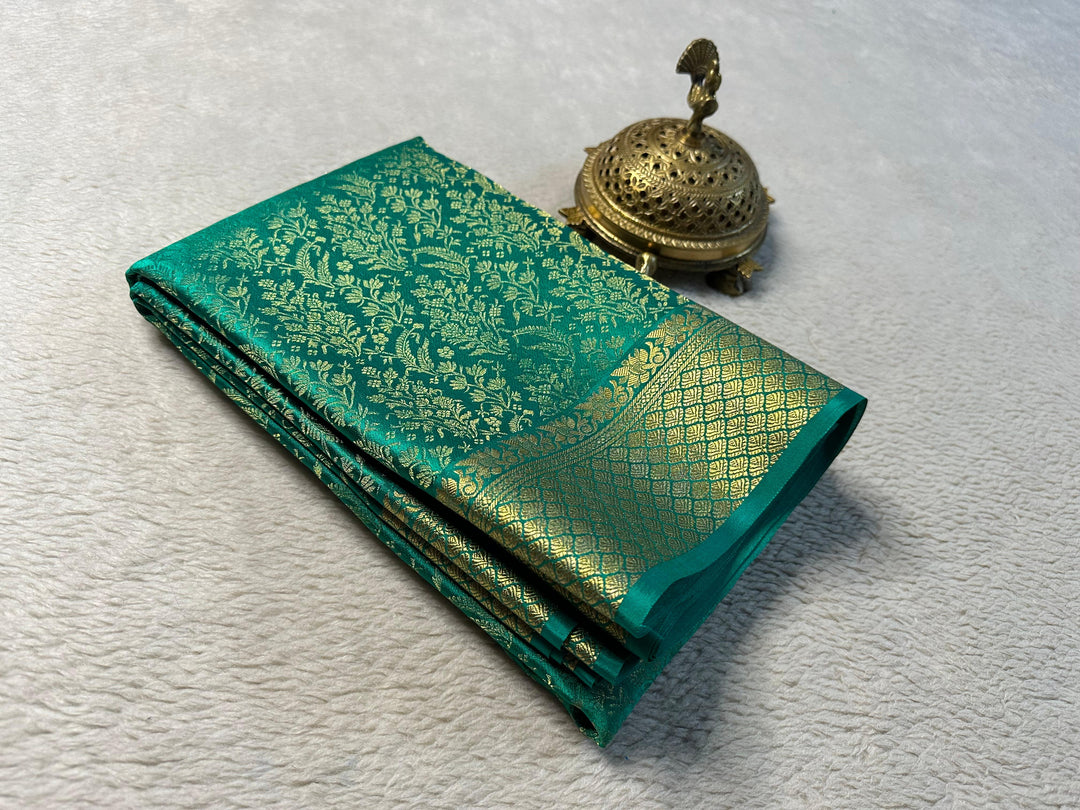 Beautiful Pure Brocade Mysore silk sarees