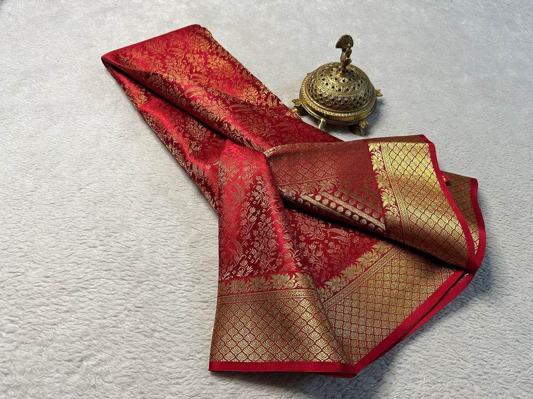 Beautiful Pure Brocade Mysore silk sarees