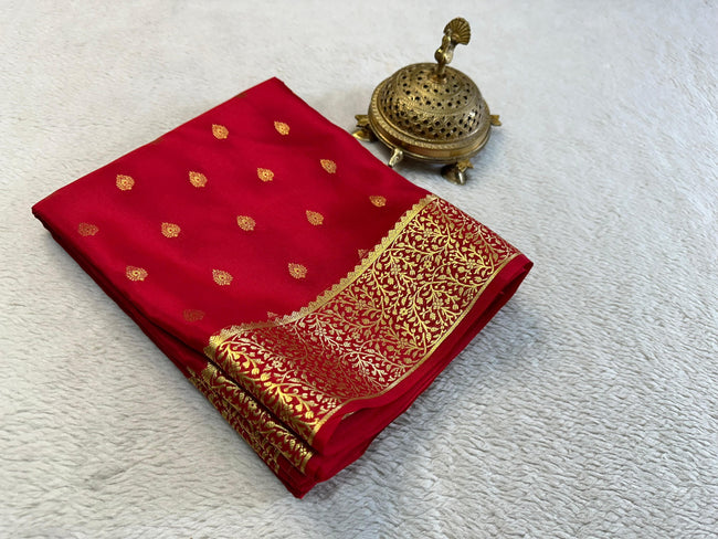 Beautiful Pure Brocade Mysore silk sarees