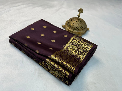 Beautiful Pure Brocade Mysore silk sarees