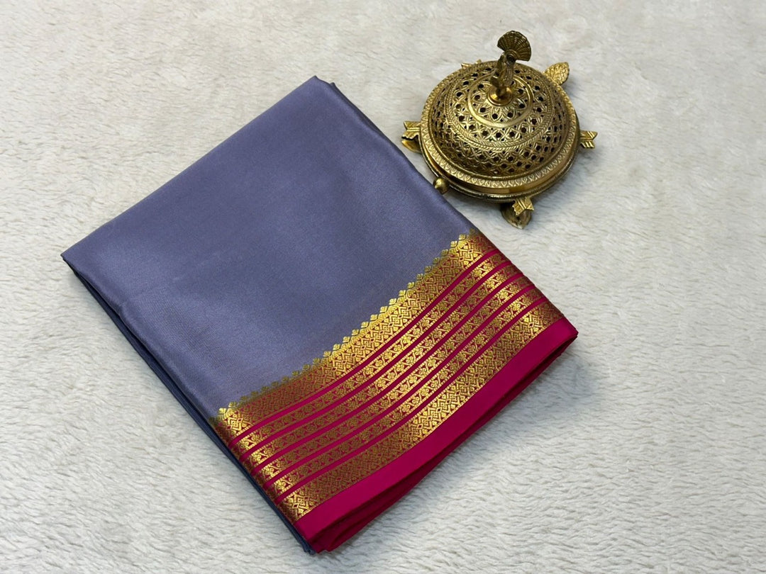 Pure Mysore silk saree