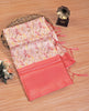 Charming Pink Mysore Silk Traditional Saree Digital Printed Pure Crepe
