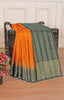 Dripping in royalty & wrapped in zari Border Mysore Creap Silk Saree