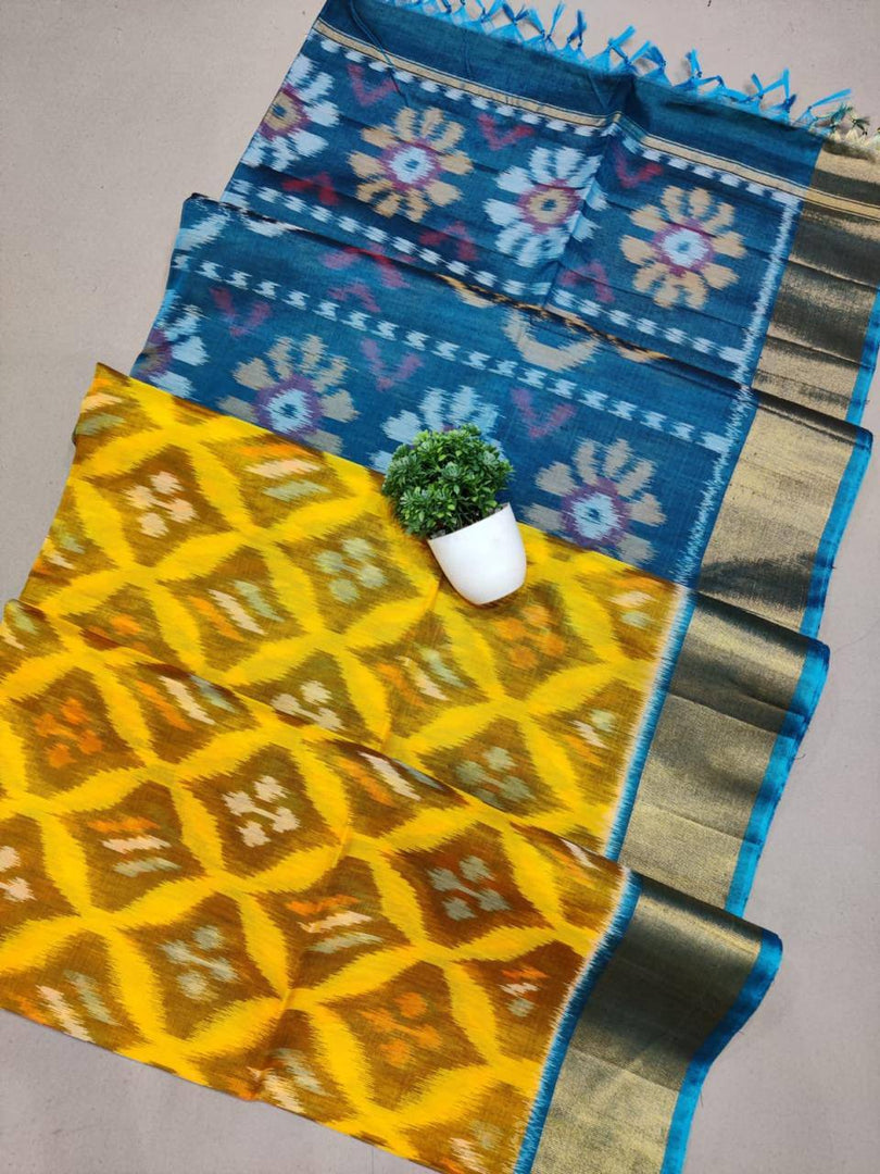 Stories in ikkat Silk, Woven by your Hand