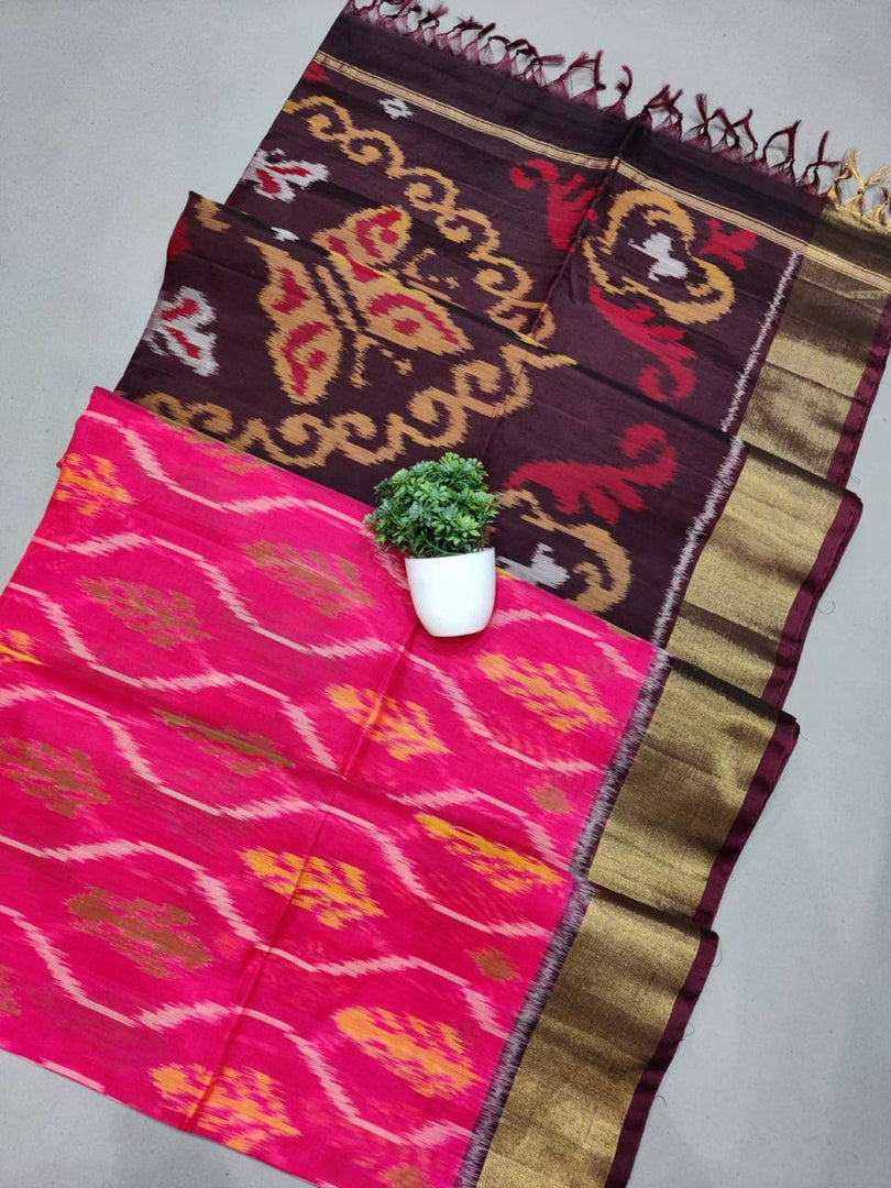Ikkat Silk The Soul of Indian Weave with Silk Saree