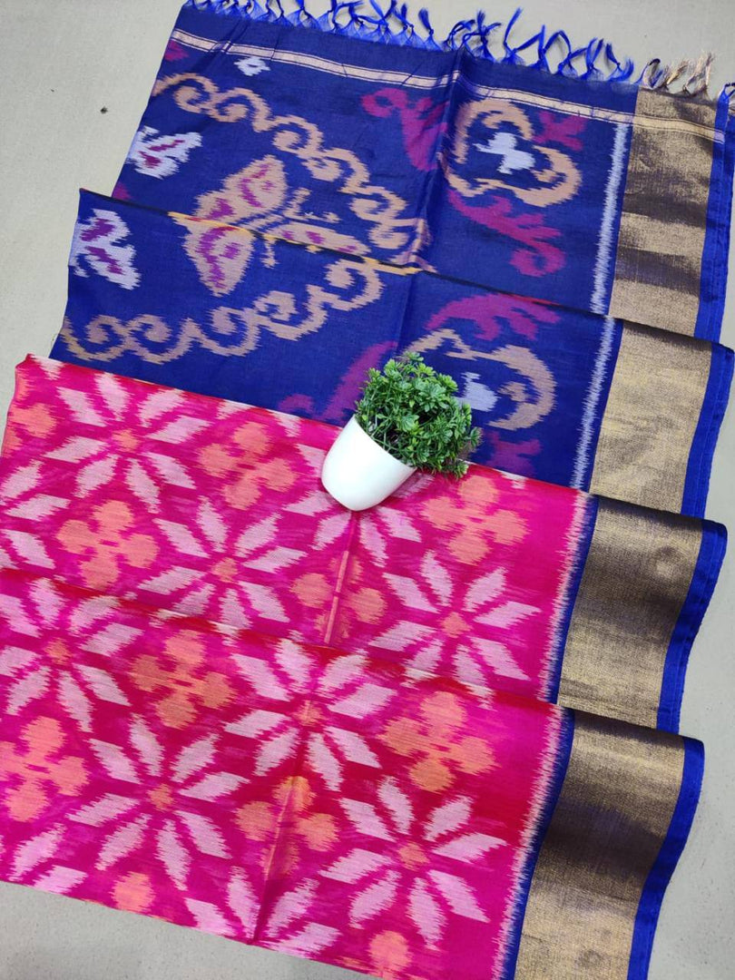 Old Loom, with New Vibe in ikkat Silk Saree