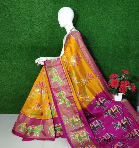 The Timeless Weaves with Eternal Grace of Ikkat Silk Saree