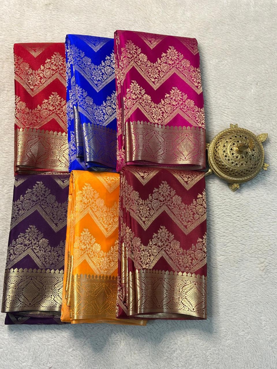 The legacy of luxury in every thread of Mysore Silk Saree