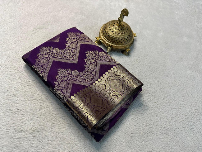 The legacy of luxury in every thread of Mysore Silk Saree