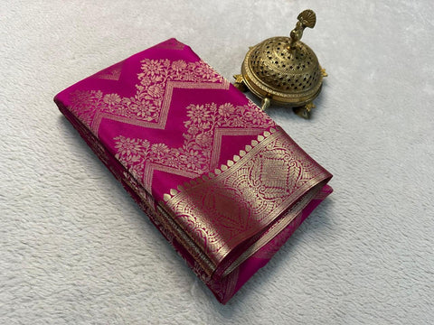 Silk woven for your royal moments with Mysore Silk Saree