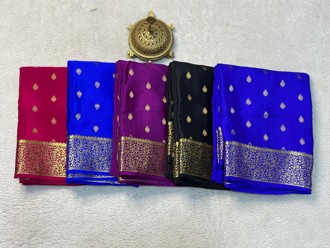 A symbol of class and culture with Mysore Silk Saree