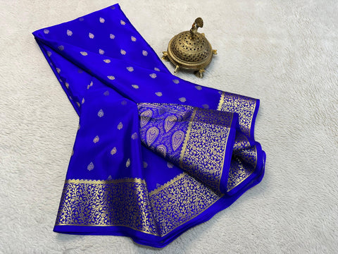 A symbol of class and culture with Mysore Silk Saree
