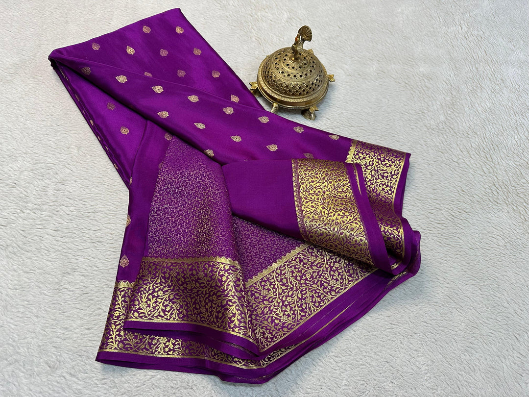 For the Woman Who Deserves Silk Perfection With Mysore Silk Saree