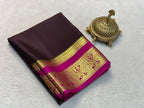 Traditional Multicolor Mysore Silk Saree Soft Texture, Rich Zari Border And Designer Blouse