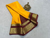 Golden Grace: Luxurious Mysore Silk Saree